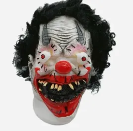 maska-na-twarz-lateks-klaun