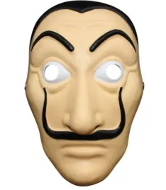 maska-na-twarz-maska-dom-z-papieru-lateks-bezowy