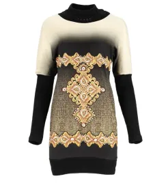 tunika-sukienka-damska-bluzka-kobieca-obcisla-z-golfem-elegancka-we-wzory