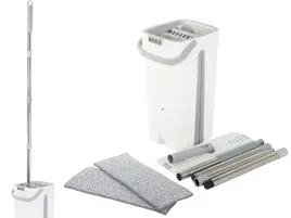 mop-plaski-obrotowy-dwukomorowy-wyciskacz-wiaderko-2-nakladki