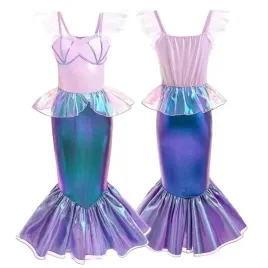 sukienka-kostium-syrenka-arielka-dodatki-6-7-lat-116-122-cm