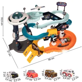 tor-samochodowy-zjezdzalnia-parking-winda-baza-kosmiczna-spodek-ufo-4-autka