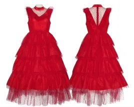 kostium-panny-mlodej-z-lat-80-czerwona-panna-mloda-sok-z-zuka-10lat-140cm