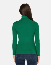 golf-damski-megitarnow-zielony-wiskoza-dlugi-rekaw-uniwersalny