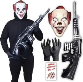 maska-klaun-na-halloween-pennywise-clown-it-to-zestaw-karabin-rekawiczki