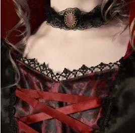 kostum-wampirzyca-wampir-dla-dziewczynki-4-6-lat104-116-cm