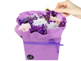 swieca-zapachowa-bukiet-swieczek-liliowy-zapach-mix-handmade