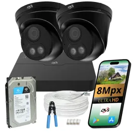 zestaw-2-czarne-kopulkowe-kamery-ip-poe-8mpx-4k-dual-light-dysk-1tb-dvs