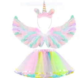 kostium-spodniczka-tutu-skrzydla-z-pior-unicorn-jednorozec-na-bal-4-11-lat