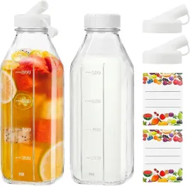 butelki-szklane-na-sok-i-napoje-1-l-2-szt-dziobkiem-i-naklejkami