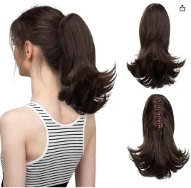 przedluzenie-kucyka-cjl-hair-klipsem-sciagane-sznurkiem-ciemnobrazowe-27-cm