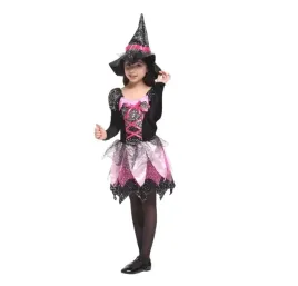 kostium-przebranie-stroj-czarownica-kapelusz-4-6-lat
