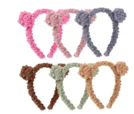 opaski-na-glowe-ciieeo-bear-pluszowe-uszy-misia-kolorowe-6-sztuk