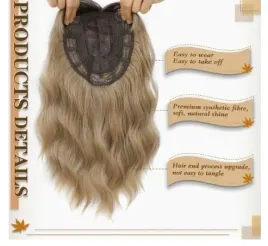 topper-nakladka-na-wlosy-brudny-blond-z-ciemnymi-odrostami-r6-18a-40-cm