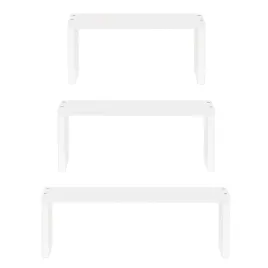 polka-3-poziomowa-springos-plyta-mdf-bialy-60x15-cm