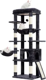 drapak-dla-kota-145-cm-z-hamakiem-budka-i-duzymi-platformami-do-lezenia