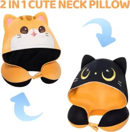 poduszka-podrozna-w-ksztalcie-kota-z-kapturem-idealna-do-samolotu