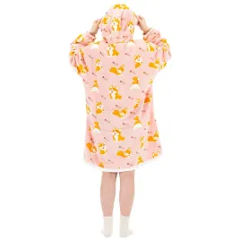 bluza-koc-springos-rozowa-oversize-z-kapturem-zwierzeca