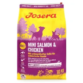 karma-sucha-dla-psow-josera-mini-z-kurczakiem-i-lososiem-10-kg