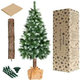 osniezona-choinka-na-pniu-180-cm-sosna-diamentowa-idealna