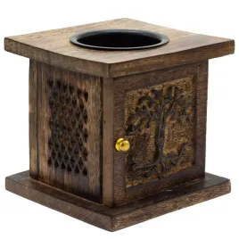 duzy-kominek-zapachowy-drzewo-zycia-drewno-mango-recznie-rzezbiony