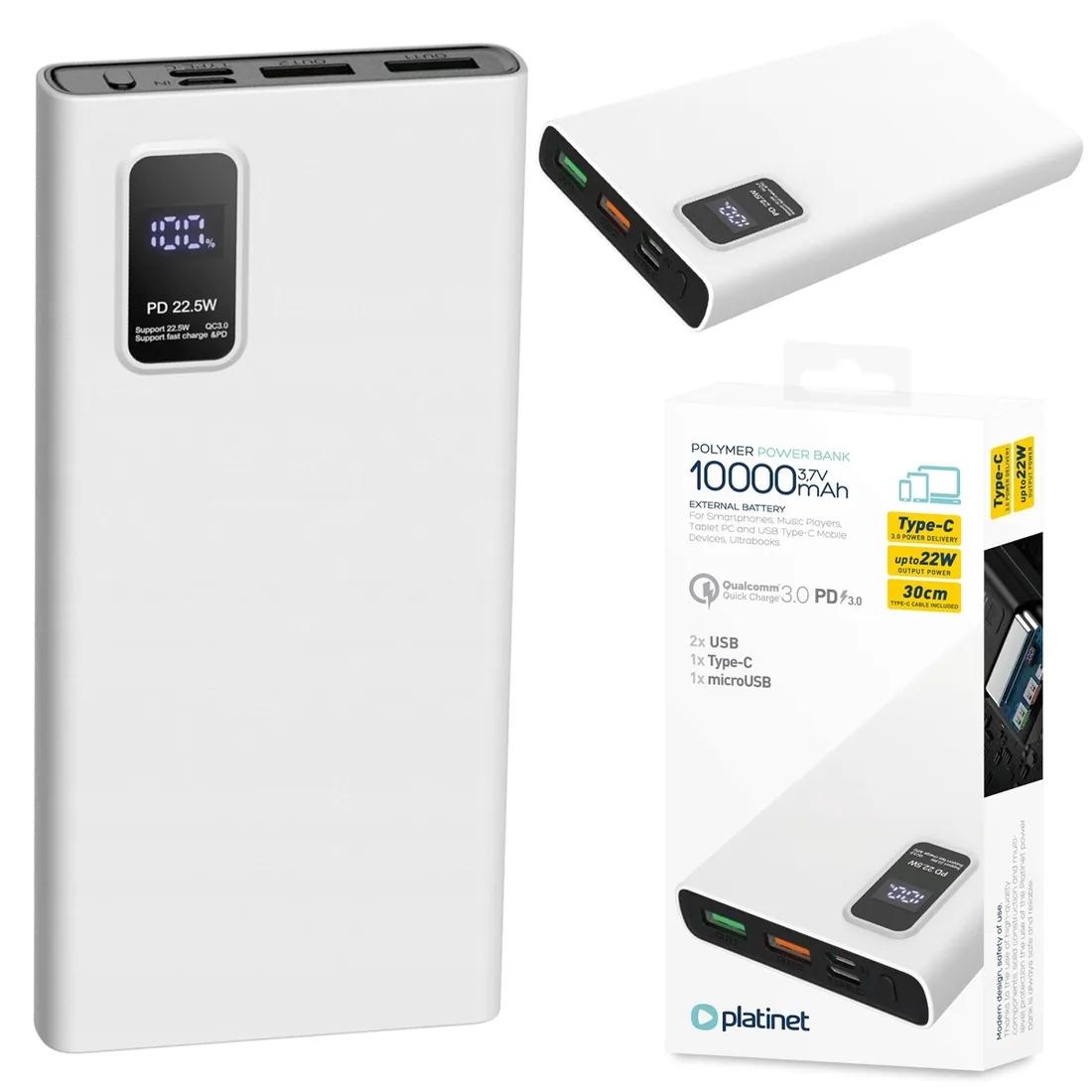 powerbank-10000-platinet-2xusb-usb-c-pd-lcd