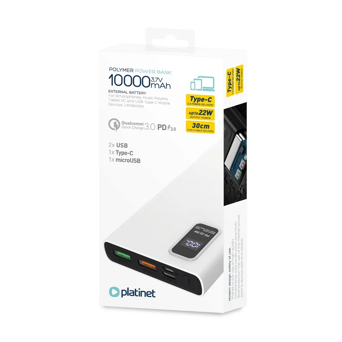 powerbank-10000-platinet-2xusb-usb-c-pd-lcd
