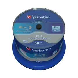 plyty-verbatim-bd-r-single-layer-25gb-6x-blue-surface-cake-50-szt