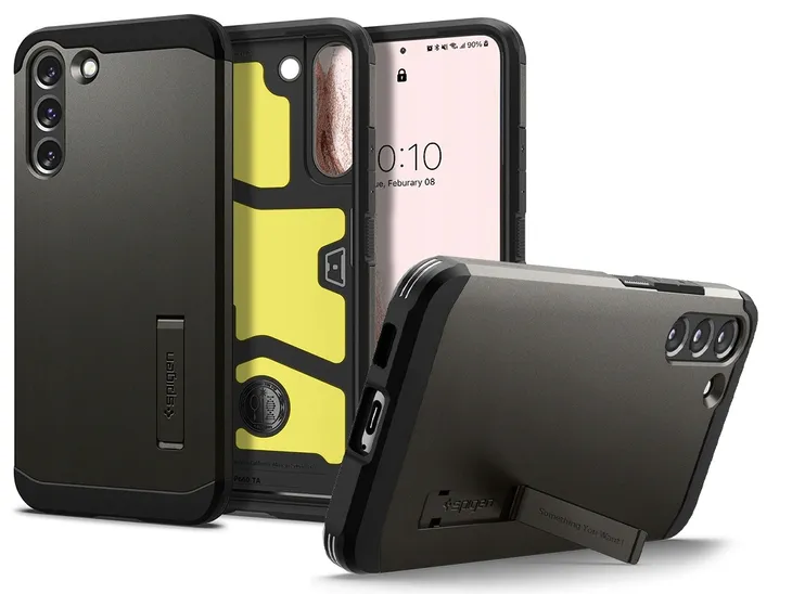 spigen-spigen-tough-armor-galaxy-s22-gunmetal-marka-spigen