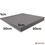 akustyczna-pianka-scienna-dekoracyjna-skosna-estetyczna-miekka-do-korytarza-marka-bitmat-waga-z-opakowaniem-0-2-kg