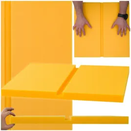 bitmat-panel-akustyczny-zolty-kwadratowy-redukuje-echo-dobra-akustyka-gabka