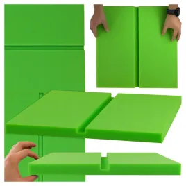 kwadrat-z-faza-panel-akustyczny-zielony-dekoracja-sciany-w-pokoju-dziecka