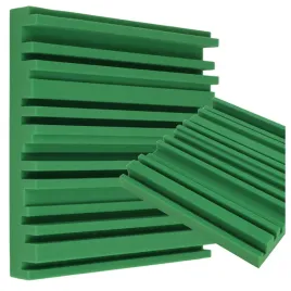 gabka-akustyczna-panel-scienny-equalizer-ciemnozielony-wygluszajacy-studio