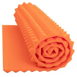 panel-akustyczny-piramidka-pomaranczowa-200x100x4cm-pianka-dzwiekochlonna