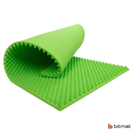 fala-akustyczna-jasnozielona-mata-wygluszajaca-podzwiek-dobre-brzmienie-4cm