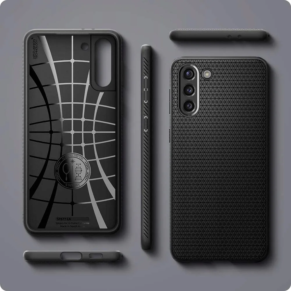 plecki-spigen-liquid-air-do-galaxy-s21-czarne