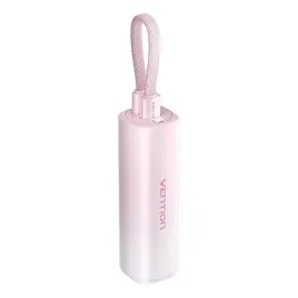 powerbank-vention-5000mah-20w-power-bank-kabel-usb-c-lightning-rozowy