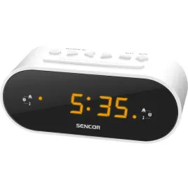 radiobudzik-zegar-budzik-sencor-src-1100-w-lcd-mono-fm-alarm-bialy