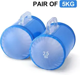 hantle-wodne-skladane-regulowane-para-5-kg-do-treningu