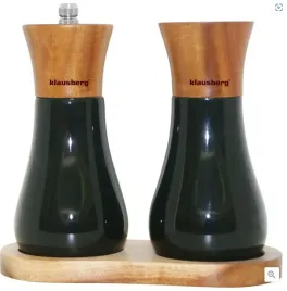 mlynek-reczny-klausberg-drewno-czarny-zestaw-2-szt