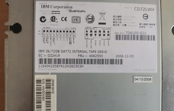 quantum-td6100-802-cd72lwh-36-72gb-dat72-scsi-5-25-kod-producenta-cd72lwh