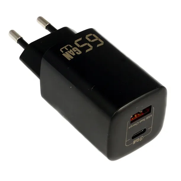 szybka-ladowarka-zasilacz-gan-usb-a-usb-c-pd-65w-model-ladowarka-65wquick-charge-4-0-power-delivery