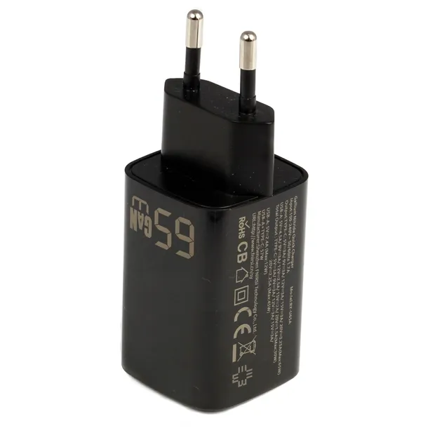 szybka-ladowarka-zasilacz-gan-usb-a-usb-c-pd-65w-waga-z-opakowaniem-1-kg