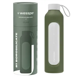 motywacyjna-szklana-butelka-na-wode-1l-wessper-b1-borosilicate-olive