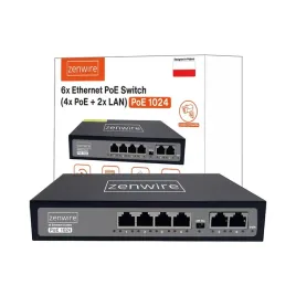 switch-poe-zenwire-1024-6-portow-4x-poe-10-100-mbps-60w