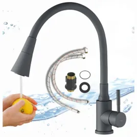 bateria-kuchenna-apkomfort-szara-jednouchwytowa-z-elastyczna-wylewka