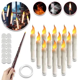 12x-halloween-swieca-plywajaca-led-wiszacy-dekoracja-magiczna-rozdzka-pilot