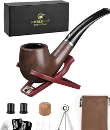 fajka-drewniana-do-tytoniu-hebanowa-zakrzywiona