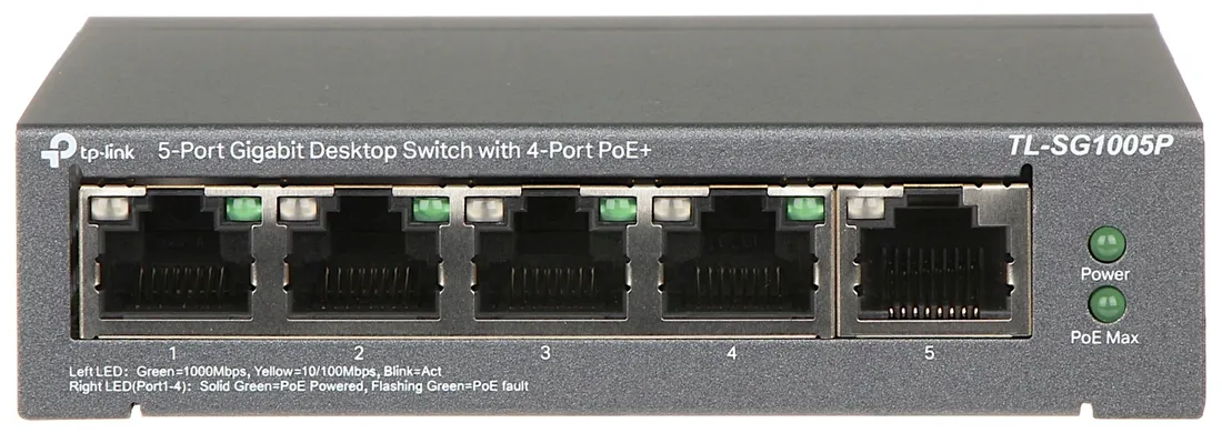 switch-poe-4-porty-uplink-tp-link