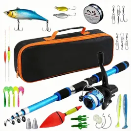 wedki-teleskopowe-z-kolowrotkami-akcesoria-torby-18-m-2-sztuki-dla-dzieci